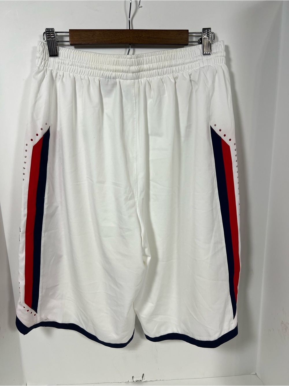 Nike White Red and Navy Arizona Wildcats Basketball Shorts - Picture 7 of 7